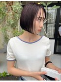 ボブ×チェリーレッド