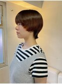 マッシュウルフのショートカット/マッシュカット/ウルフカット