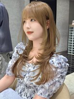 ロンド ジュルード 名古屋(Lond jeloud)&nbsp;ハッシュカットで作るオシャレ溢れるレイヤーカット 前髪 学割