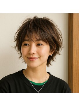 スープレックス ヘアーデザイン(SOUPREX HAIR DESIGN) ナチュラルエアリーショートレイヤー 20代 30代 40代 50代 60代