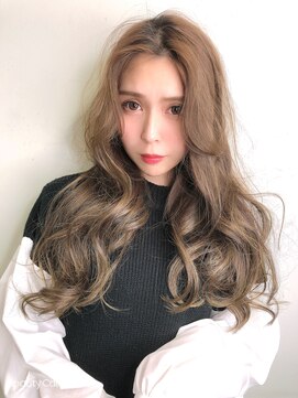 大人可愛い×抜け感ロング