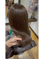 ヴァンカウンシル 清須店(VANCOUNCIL)&nbsp;艶感ブラウン×大人上品ストレート