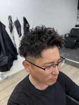 スウェル 津田沼店(Swell)&nbsp;スパイキー風ピンパーマ[津田沼駅/Men's/メンズカット/パーマ]