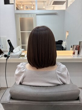 エント エクラート 川越東口店(ento.ECLART) ナチュラルボブスタイル