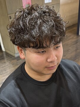 ヘアスペースブルーム エボリューション 庄内店(HAIR SPACE BLOOM evolution) 【庄内店／メンズパーマ】シャドウパーマ