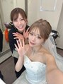 ウイ(ui)&nbsp;出張ブライダルのヘアメイクのお仕事もしてます♪