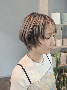 スエシカ(hair&foliage suecica) マッシュショート　ローライト
