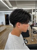 着派/コンマハング/センターパートニュアンス