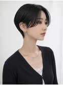 ショート 黒髪ショート ショートヘア ハンサムショート