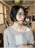 【東大阪布施】モードカジュアルなぱつっとボブ