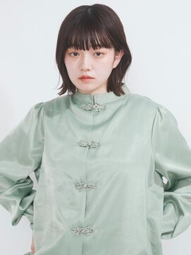 オンク 新宿(onk) ミディアムヘア/ショコラベージュ/ボブルフ/新宿駅