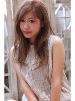 ラファンジュ ヘアー(Rohange hair)&nbsp;【Rohange】ミルキーベージュ×リラクシーロング