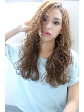 ブラン 梅田(Blanc) 【Blanc/梅田】ラフウェーブ＿エレガンス＿ロング