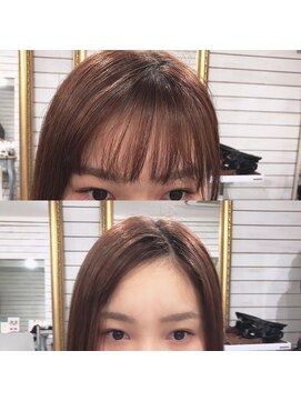 ビーヘアサロン(Beee hair salon) 魔法の前髪エクステ