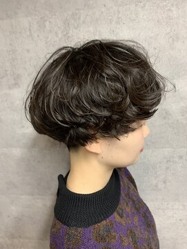 イフ ヘアーサロン(if... hair salon) ☆お客様style☆バブルマッシュショート