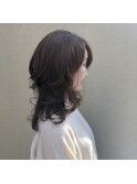 毛先パーマ レイヤーウルフ  ”浅田昌宏”