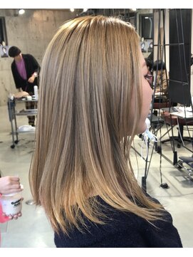 アズヘアー(A's HAIR) ブリーチonカラー