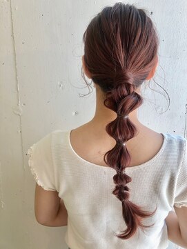 ビーチ(BEACH) 【BEACH/チナツ】編みおろしアレンジ♪