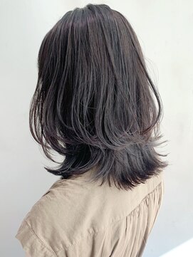 アルバム 銀座(ALBUM GINZA) ナチュラルボブ_セシルカットココアブラウン_ba304821