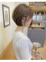 ノエ ナゴヤ(NOE NAGOYA)&nbsp;可愛いショートなら、丸い形のこのショートがおすすめ！