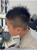 小学生ソフトモヒカン