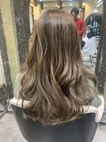 スタジオドーム(studio DOmE) バレイヤージュ/外国人風カラー/ハイライト/グレージュ/30代