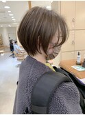 【morio札幌】2022人気ヘア大人かわいい丸みショートボブ