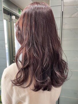 マーシュ(marshu) 【marshu  OSAKA 辰己Style】透明感◎ピンクベージュ