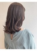 透明感カラー×レイヤーカット