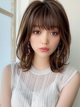 シルクレイ 新宿店(Silk-lei) 大人かわいい似合わせカット/こなれミディ/美髪/くびれヘア/新宿