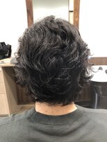 ピース&nbsp;くせ毛ショートボブ