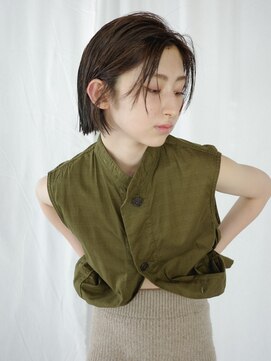 ケシキ 佐賀(keshiki) 【似合わせカット】ハンサムボブ
