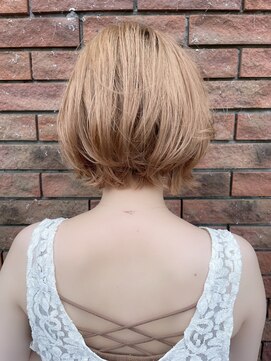 ニスル 町田店(NISURU) 似合わせカット/大人ガーリー/ダークアッシュ/着物/町田/町田駅