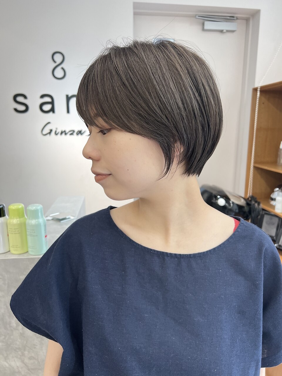 ☆◎ショートヘアアッシュブラウン：L184082605｜ホットペッパー