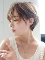 アイティー バイ アルバム 中野店(IT by ALBUM) ショートヘア_マチルダボブピンクベージュ_39344