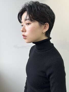 ヴェイン 渋谷(vain) ★くびレイヤーエモージュ黒髪グレーベージュレイヤーロング