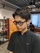 コワファーストナガサキシャンプーボーイ(COIFF1RST NAGASAKI SHAMPOO BOY)&nbsp;スパイキーショート×ニュアンスパーマ