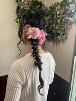 ヘアーズ ラブリージョブリー(hair's Lovely Jubbly) 【横田】編み下ろしヘアアレンジ