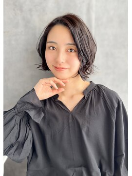 カフープラスエヌ(KAFUU+n) 20代30代40代ミセスツヤ髪イメチェン大人ショート黒髪＃909