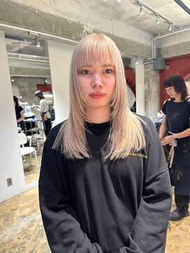 ハマモト ホワイトベージュカラー