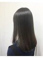 シュシュ ヘアーメイク プロフェッショナル(chou chou) 【オリーブブラック】柔らかさとツヤがキレイなカラーです