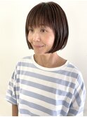 酸性ストレートでコンパクトボブ