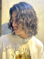 ラヴィズムバイフィフス(LUVISM by fifth) 波巻きパーマメンズパーマメンズヘアツーブロックツイストパーマ