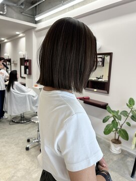 ルックアット(Look at) 【Look at】レイヤーボブ似合わせカット着物ヘア大人ガーリー