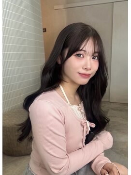 ボタン ハカタ(VOTAN hakata) 透明感グレージュ/レイヤーカット/韓国ヘア