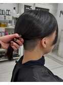 ツーブロックボブ20代30代40代