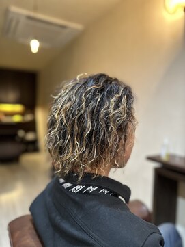 ヘアー ビジン(Hair Bijin) ツイスパメッシュマンバン