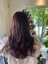 フーコー 朝日ヶ丘店(fuhcoh)&nbsp;pink × レイヤーcut