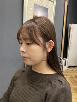 アルター(aL ter) 前髪×顔まわりカット［メルティカラー/似合わせカット］