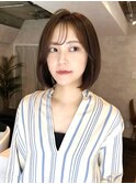 大人ボブ/20代30代/王道ボブ/内巻きボブ